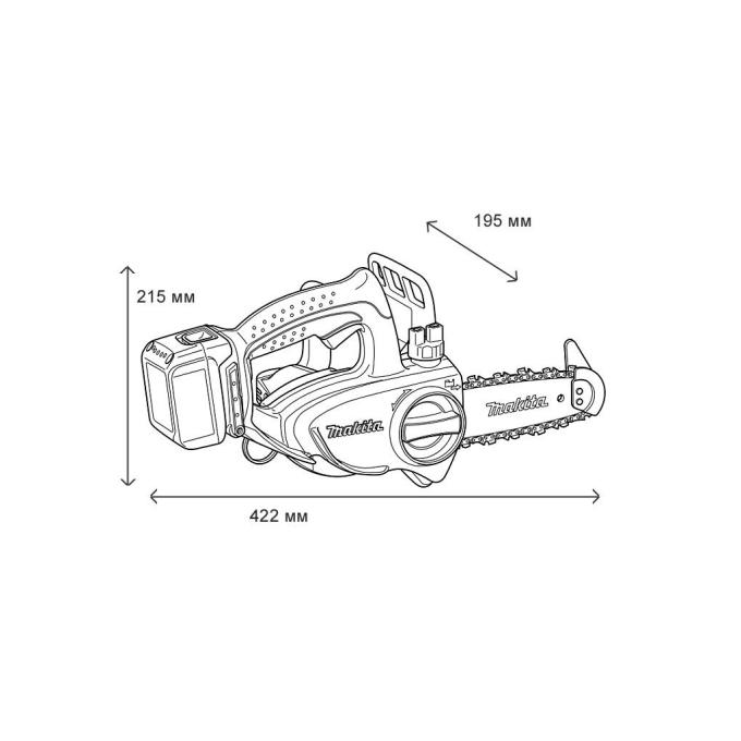 Makita DUC122Z/BUC122Z