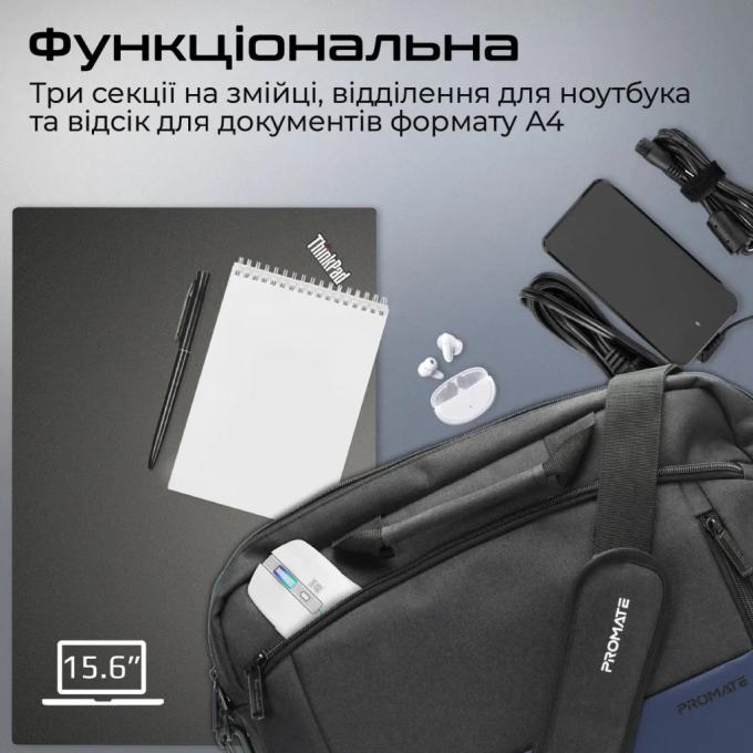 Promate satchel-mb.blue