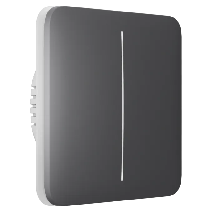 Ajax SoloButton (2-gang) grey