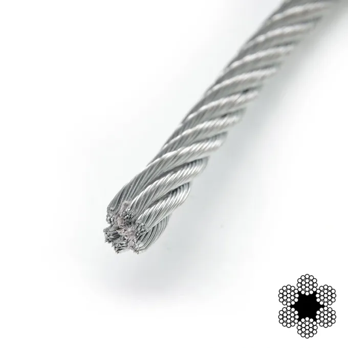 APRO 8мм DIN 3055 (6x7) бухта 100м