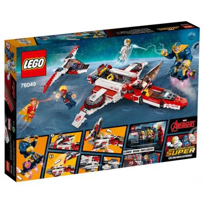 Конструктор LEGO Super Heroes Реактивный самолёт Мстителей космическая миссия 76049