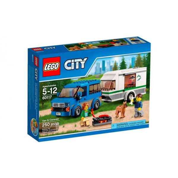 Конструктор LEGO City Фургон и дом на колёсах (60117) LEGO 60117