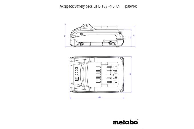 METABO 625367000