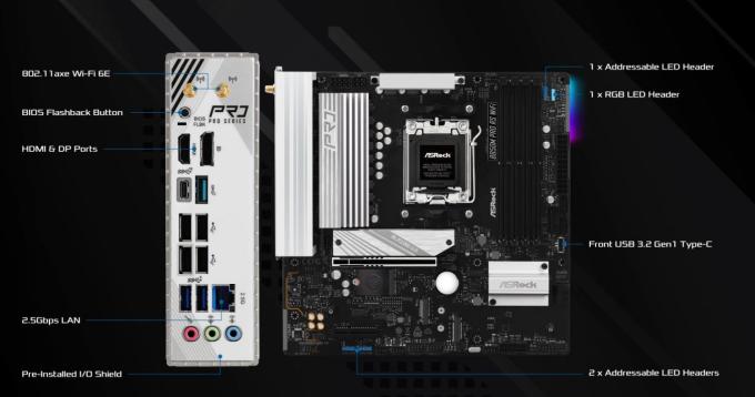 ASRock B850M PRO RS WIFI