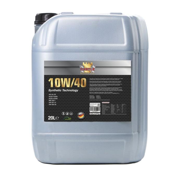 CASTLE MOTOR OILS 10W40 20л