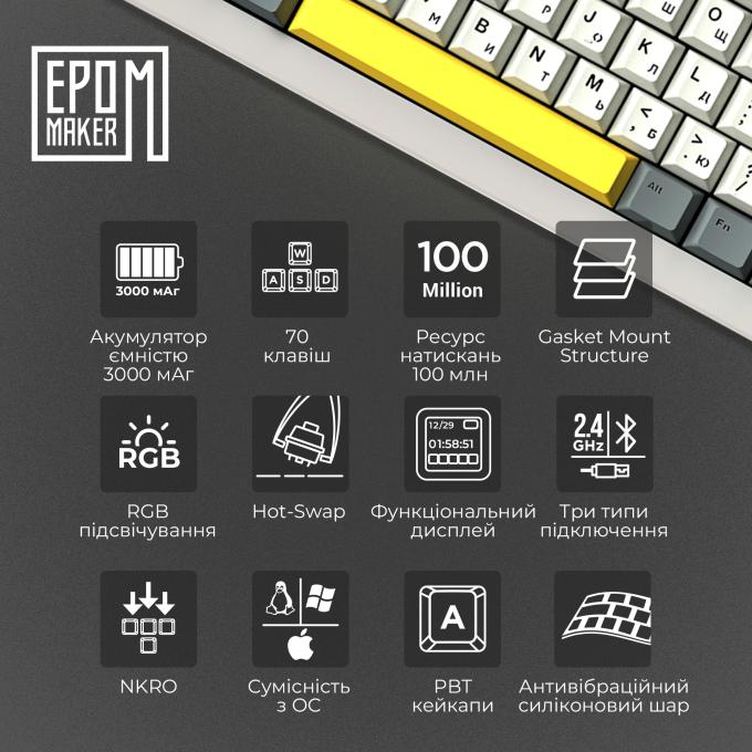 Epomaker SHX-W-M