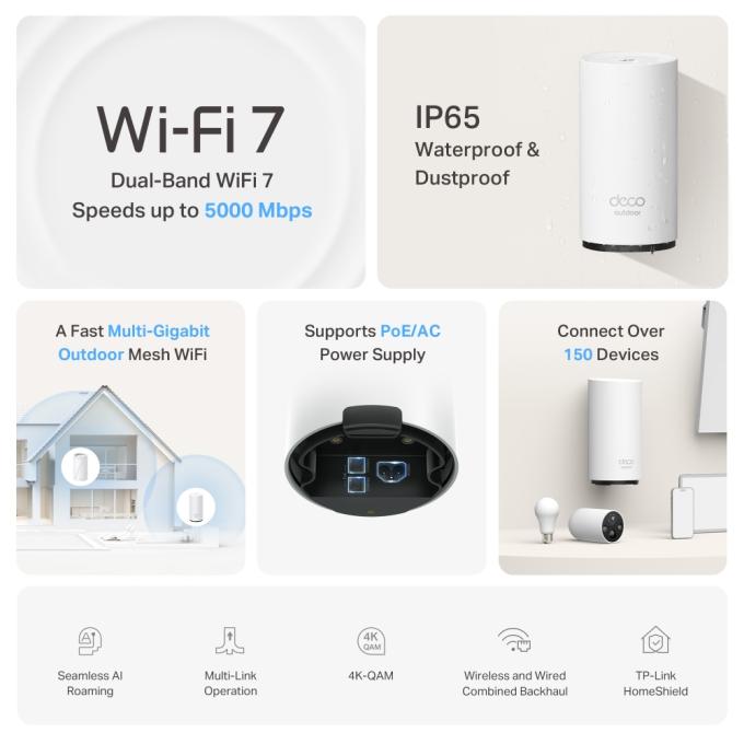 TP-Link DECO-BE25-Outdoor-1-PACK