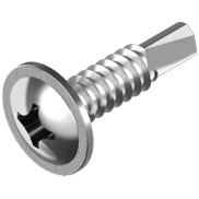 Винт (1000 шт. в уп) TEX-M 9TL 4,2х19 цб пкр бурт PH t-max=2,5 мм