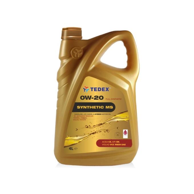 TEDEX SYNTHETIC (MS) MOTOR OIL 0W20 - 4л