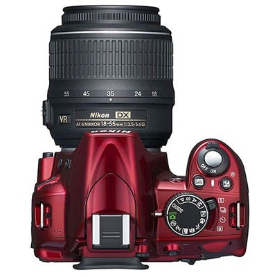Цифровой фотоаппарат Nikon D3100 red kit AF-S DX 18-55mm VR VBA281K001