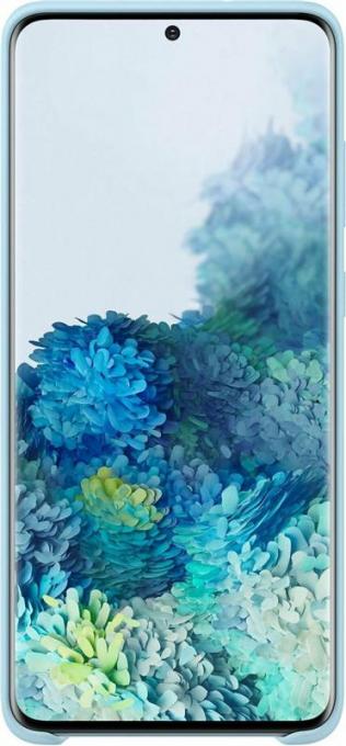 Чехол для моб. телефона Samsung Silicone Cover для Galaxy S20+ (G985) Sky Blue EF-PG985TLEGRU