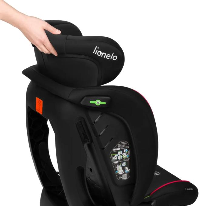 Lionelo LO-AART I-SIZE BLACK CARBON RED