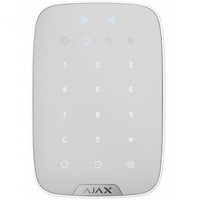 Ajax KeyPad Plus біла