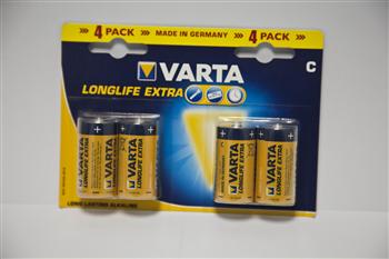 Батарейка Varta C Longlife Extra * 4 4114101414