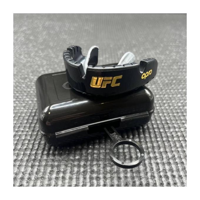 Opro UFC_Gold_Braces_Bl/Silver