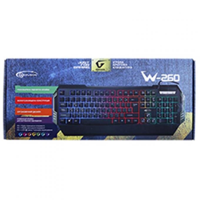 Клавиатура Gemix W-260 Black USB 04000033