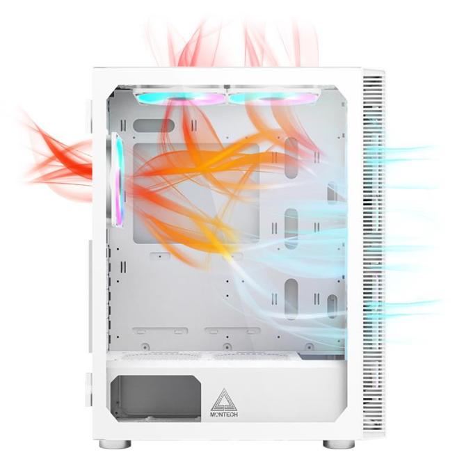 MONTECH X3 GLASS (W)