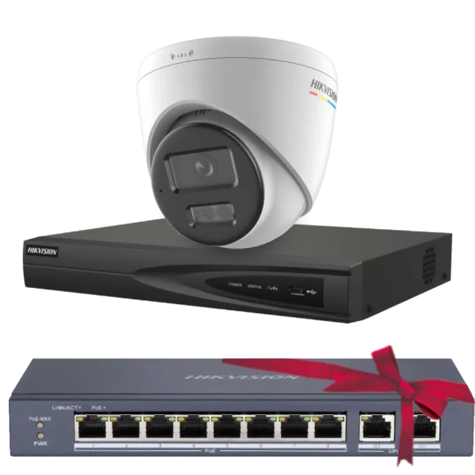 Hikvision DS-2CD1347G2H-LIUF 4МП (4мм)