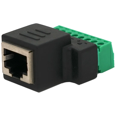 VOLTRONIC RJ-45(F) (8 контактов) с клеммами под кабель
