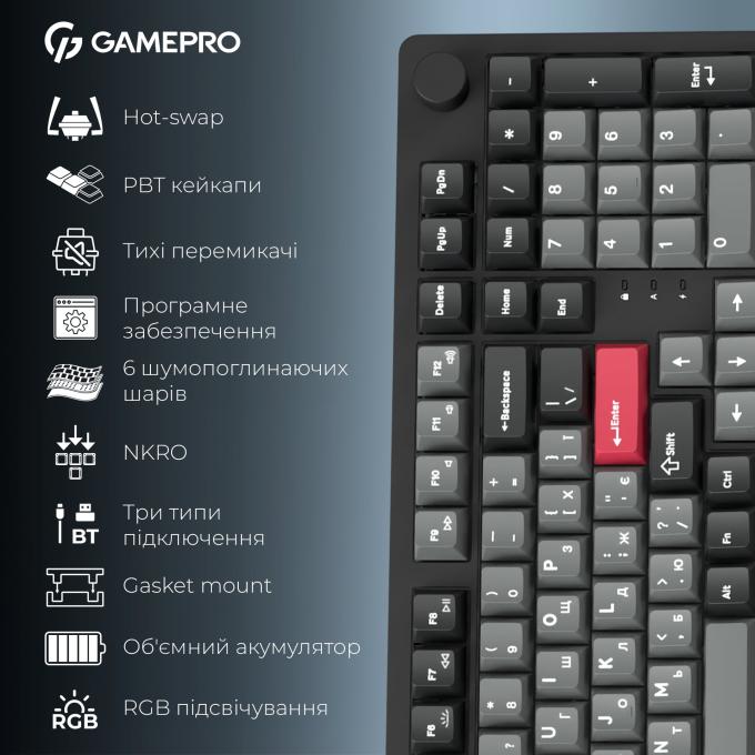 GamePro MK305BK