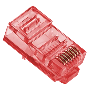 Merlion RJ-45 8P8C UTP Cat-5 (100 шт/уп.) Q100 Red