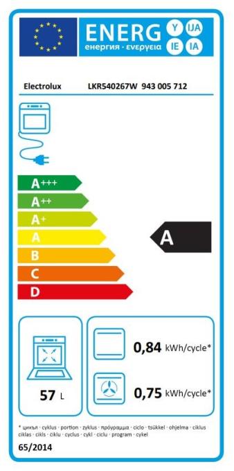 ELECTROLUX LKR540267W