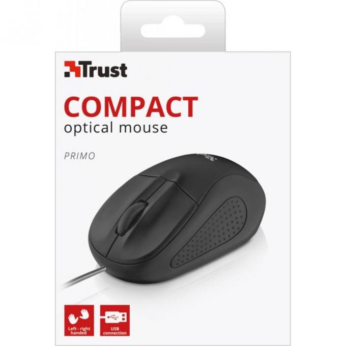 Мышка Trust Primo Optical Compact Mouse black 21791