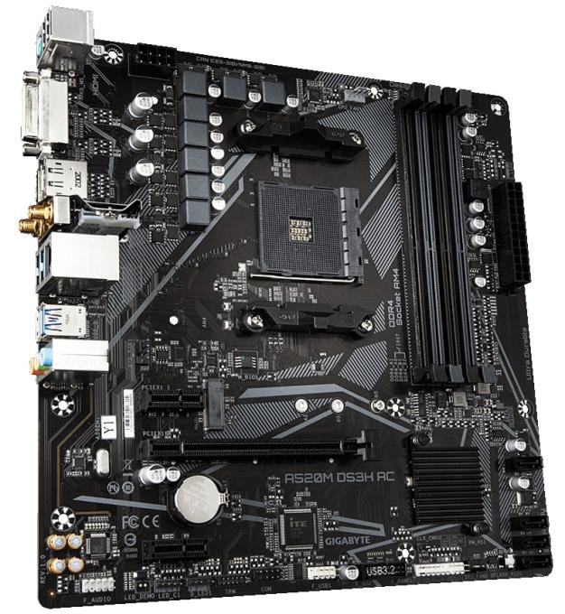 GIGABYTE A520M DS3H AC