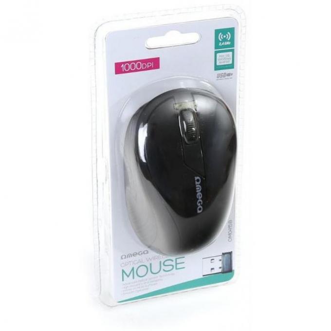Мышка OMEGA Wireless OM-415 black OM0415B