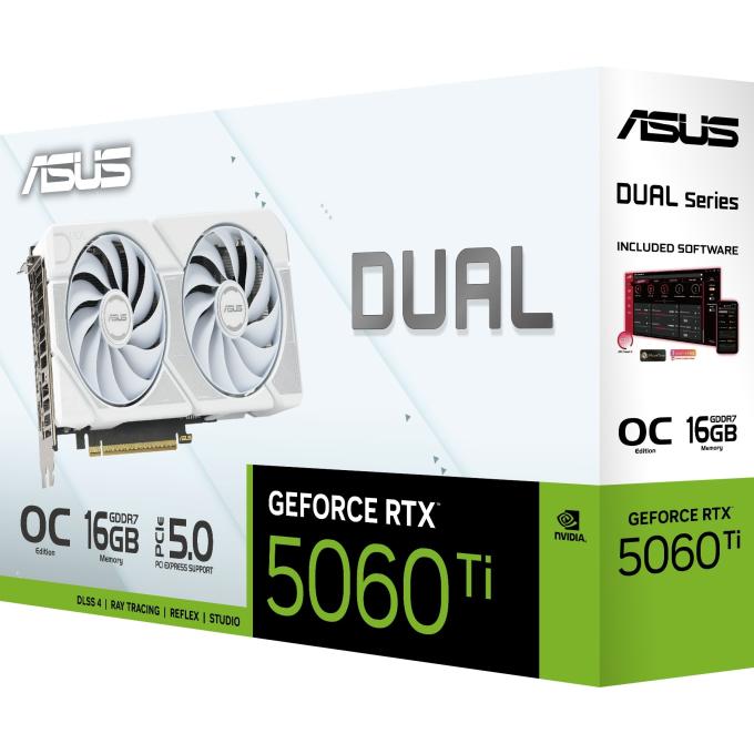 ASUS DUAL-RTX5060TI-O16G-WHITE