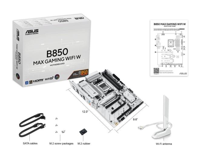 ASUS B850 MAX GAMING WIFI W