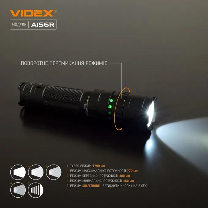 VIDEX VLF-A156R 1700лм IP68