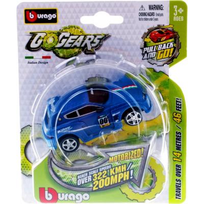 Машина Bburago GoGears Покорители скорости, синяя 18-30270-2