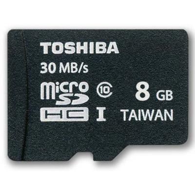 Карта памяти TOSHIBA 8Gb microSDHC class 10 UHS-I SD-C008UHS1(6A