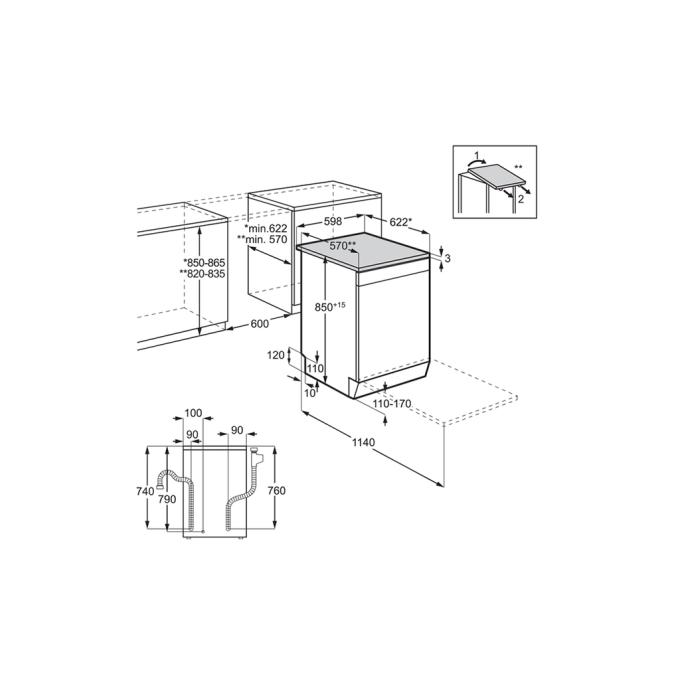 ELECTROLUX ESA47210SW