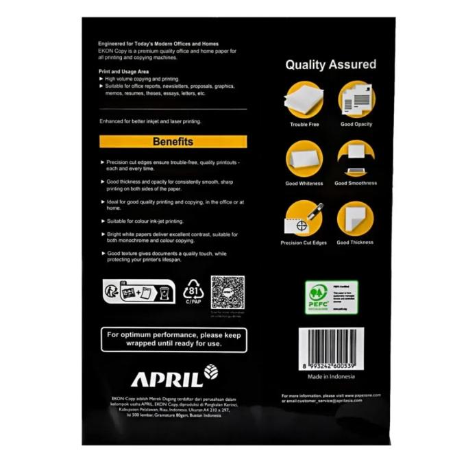 April OP-EKON-A4-80-C