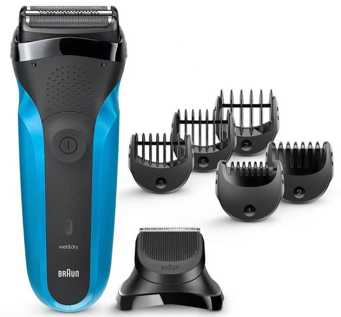 BRAUN Series 3 310BT Black/Blue