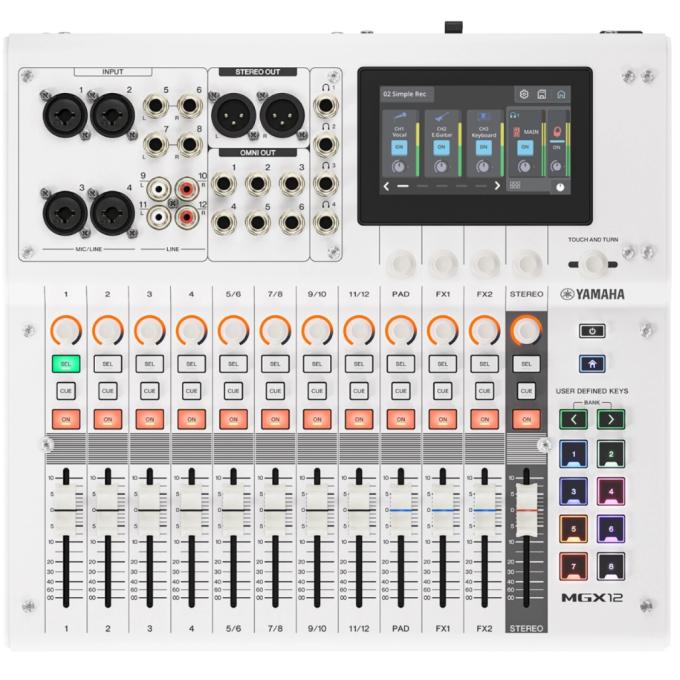 Yamaha MGX12 White