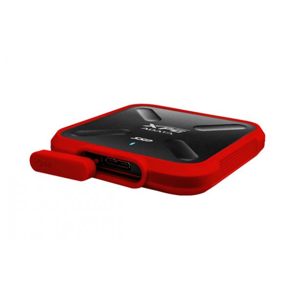 Твердотільний накопичувач SSD USB 3.1 ADATA SD700X 256GB Red ASD700X-256GU3-CRD