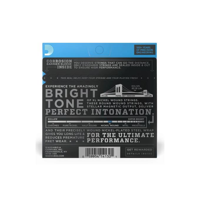 D'Addario EXL125