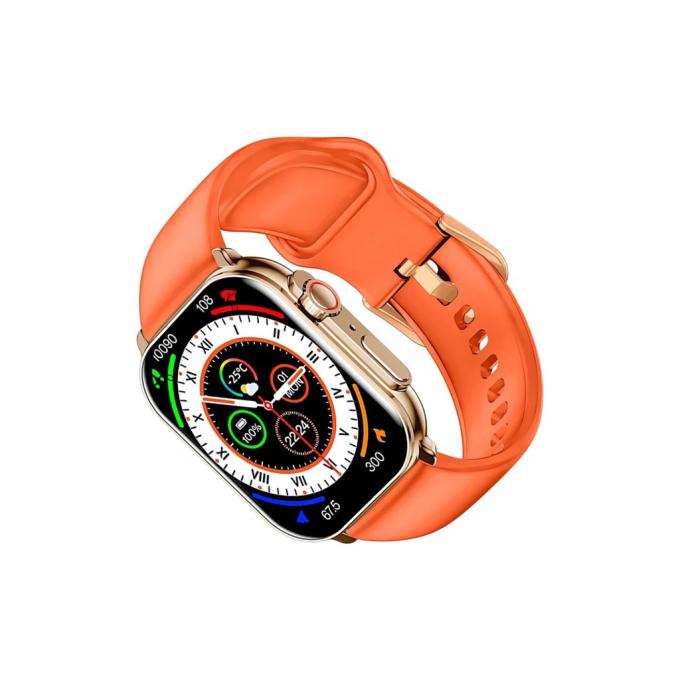 iMiki SF1 Gold Silicone Strap