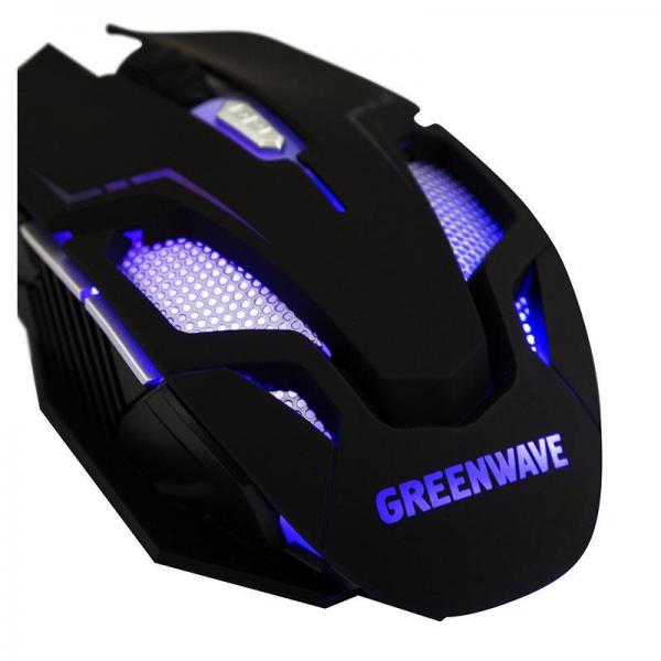 Мышка Greenwave KM-GM-4000LU, black R0014222