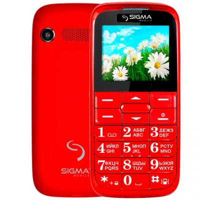 Мобильный телефон Sigma Comfort 50 Slim Red 4304210212151