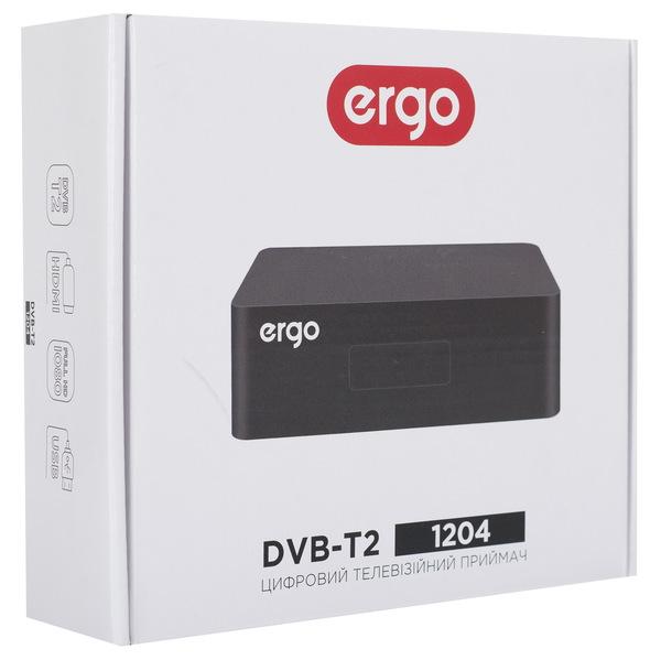 Цифровой эфирный приемник ERGO DVB-T2 1204