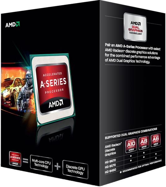 Процессор AMD A6-5400K 3.60GHz AD540KOKHJBOX BOX