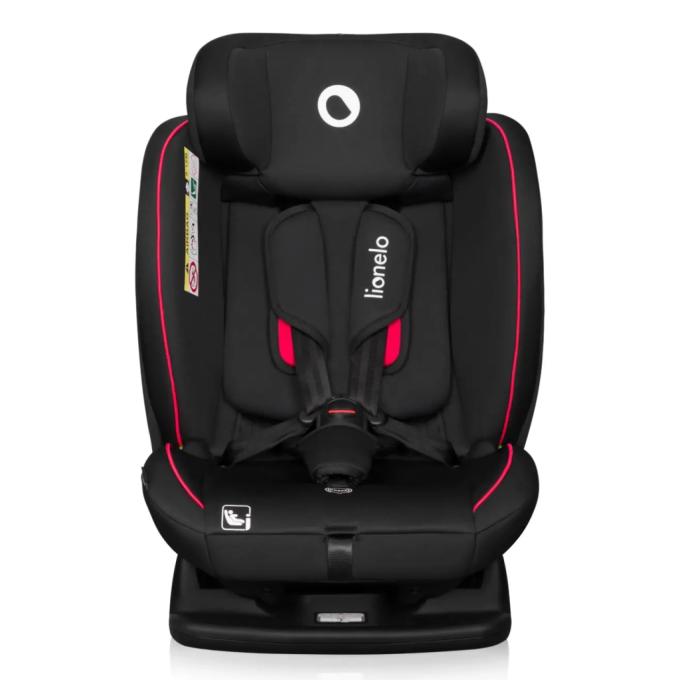 Lionelo LO-AART I-SIZE BLACK CARBON RED