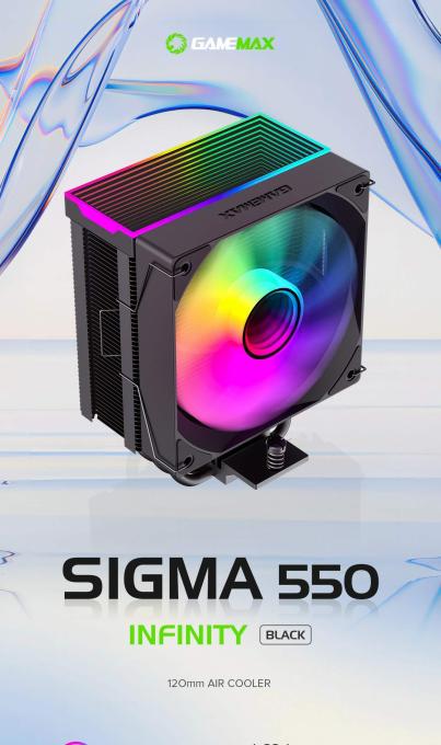 GAMEMAX Sigma 550 Infinity BK