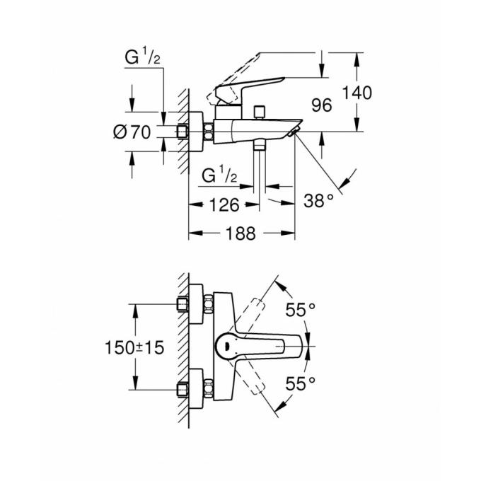 Grohe QuickFix CV030583