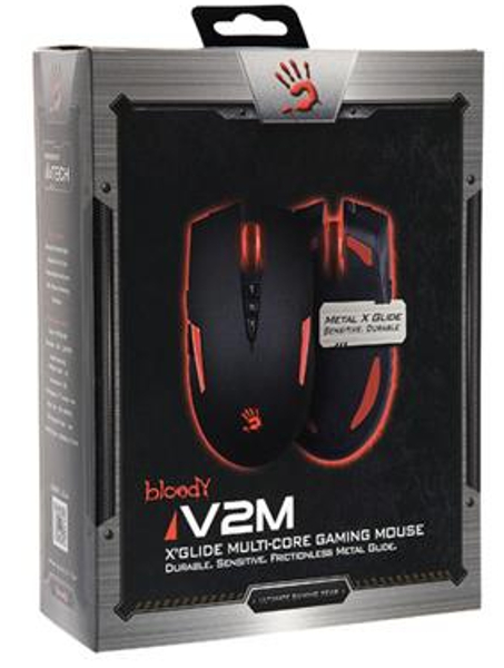 Мышка A4-Tech  V2M BLOODY (BLACK) USB