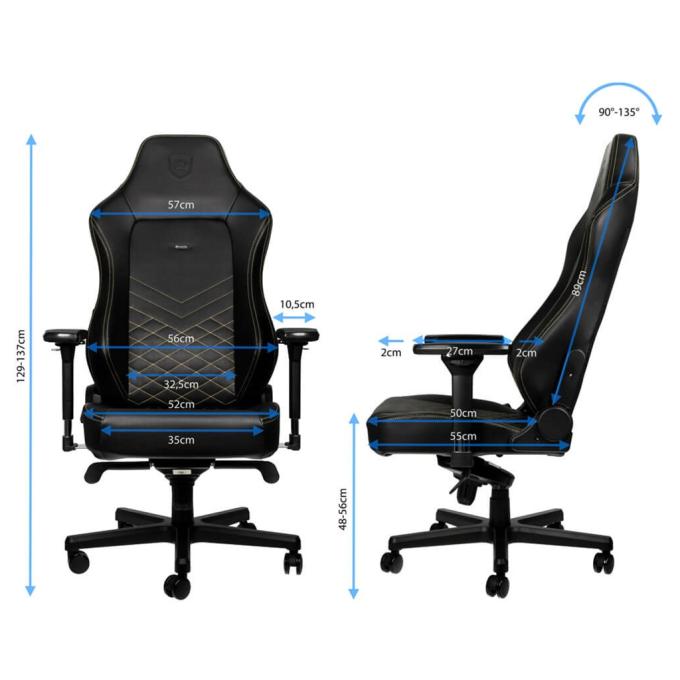 Noblechairs NBL-HRO-PU-GOL